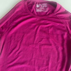 Figs magenta long sleeve